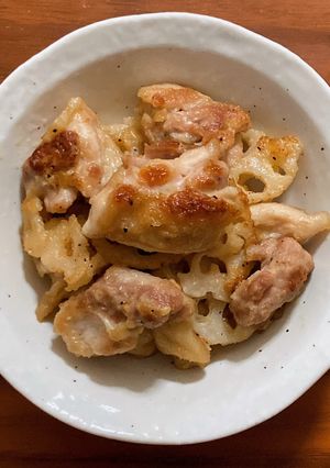 鶏マヨレンコン-レシピのメイン写真
