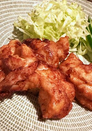 鶏胸肉で衣も少なめ！ヘルシー唐揚げ-レシピのメイン写真