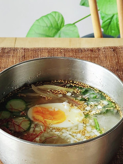 5分簡単冷や汁ご飯☆みょうが☆夏休み昼食-レシピのメイン写真