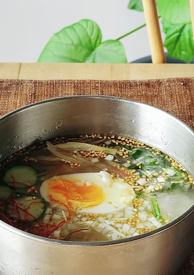 5分簡単冷や汁ご飯☆みょうが☆夏休み昼食-レシピのメイン写真