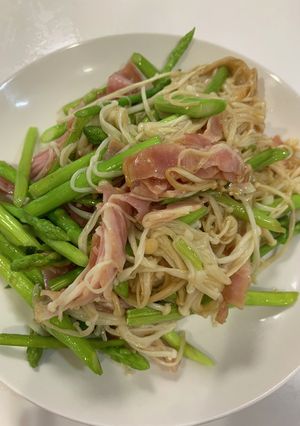 アスパラとベーコンとえのきソテー-レシピのメイン写真