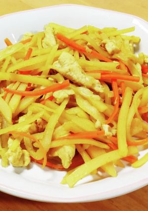 カレーの具のカレーきんぴら-レシピのメイン写真