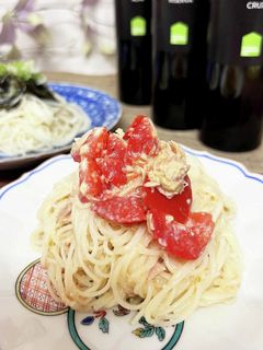 感動♡おいしそーめん☆グルメなツナトマト-レシピのメイン写真