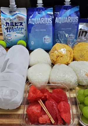 中学男子陸上総体予選弁当24年7月15日-レシピのメイン写真