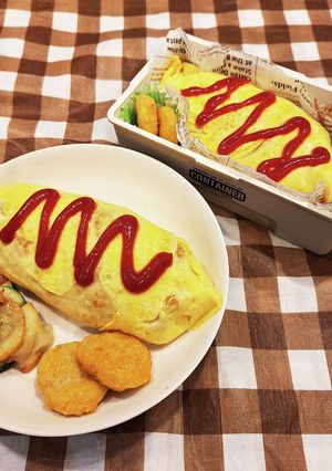 高１男子とパパの弁当240715-レシピのメイン写真