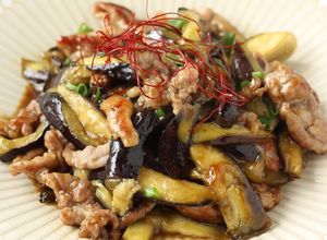 シンプルが旨い【ナス豚オイスター炒め】-レシピのメイン写真