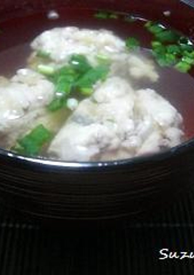 鯵のつみれ汁-レシピのメイン写真