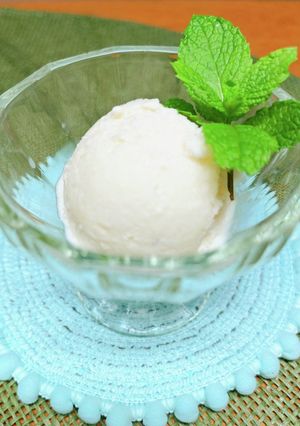 桃缶1個あったら♡桃のジェラード♪-レシピのメイン写真