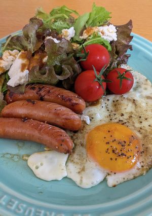 おしゃれな朝食-レシピのメイン写真