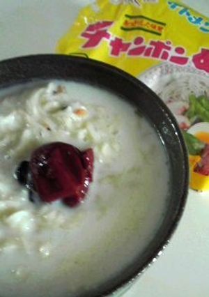 ❀牛乳でコク旨!インスタント塩ラーメン❀-レシピのメイン写真