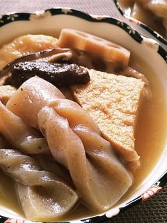 ◆簡単♡厚揚げとこんにゃくの旨煮◆-レシピのメイン写真