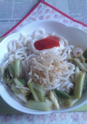 醤油うどん風冷やしうどんV100-レシピのメイン写真