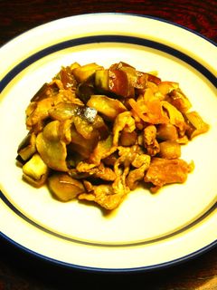 豚肉とナスのオイスターソース炒めワンパン-レシピのメイン写真