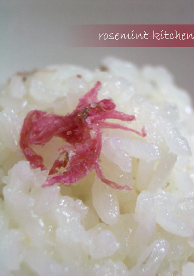 お弁当に！桜ご飯＊炊飯器ｄｅ簡単おこわ風-レシピのメイン写真