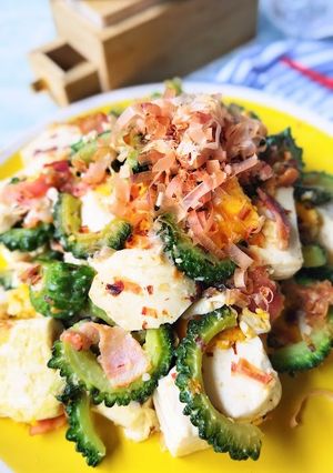 塩豆腐ゴーヤチャンプルー-レシピのメイン写真