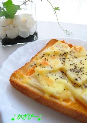 シンプルに♪たけのこチーズトースト-レシピのメイン写真