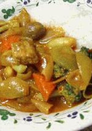 大きめ野菜のポークカレー-レシピのメイン写真