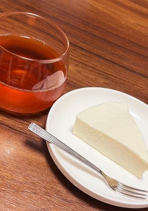 簡単!材料使いきりなレアチーズケーキ★-レシピのメイン写真
