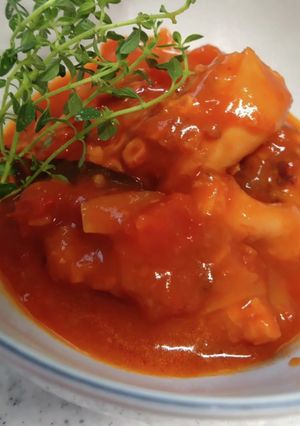 蛸のトマト柔らか煮-レシピのメイン写真