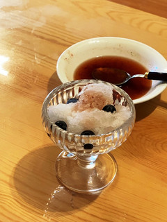 いちごジャムで自家製かき氷。-レシピのメイン写真