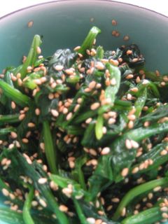 ●ほうれん草の胡麻和え●-レシピのメイン写真