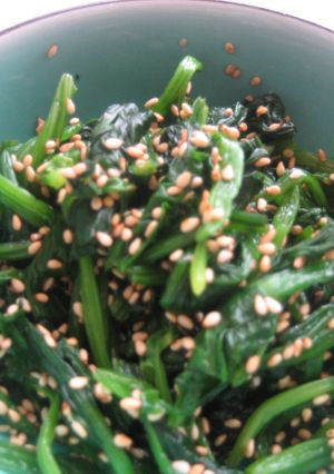 ●ほうれん草の胡麻和え●-レシピのメイン写真