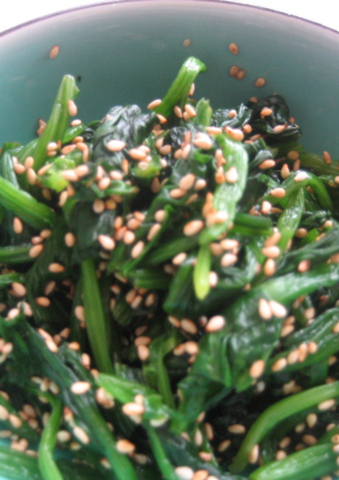 ●ほうれん草の胡麻和え●-レシピのメイン写真