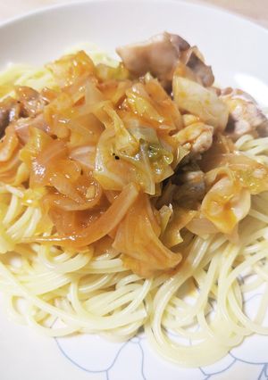 野菜と鶏もも肉のトマトパスタ-レシピのメイン写真