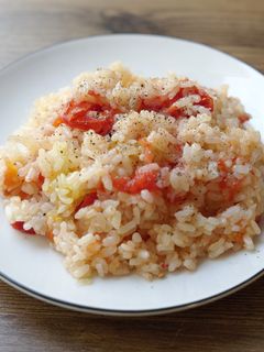 トマトの炊き込みご飯-レシピのメイン写真