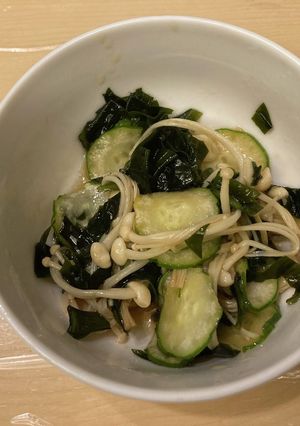 えのきの酢の物（中華風）-レシピのメイン写真