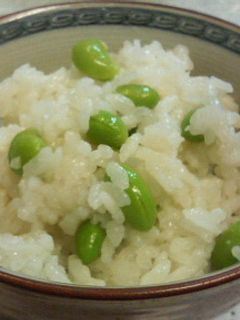 枝豆ご飯♪皮まで使っちゃって~^^-レシピのメイン写真