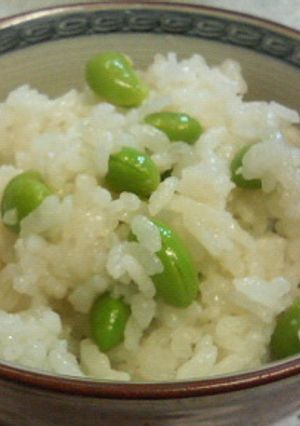 枝豆ご飯♪皮まで使っちゃって～＾＾-レシピのメイン写真