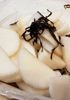 大根の漬け物-レシピのメイン写真