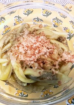 レンジで簡単！なすのあっさり煮浸し-レシピのメイン写真