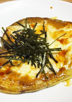 超簡単 ナスの味噌焼き-レシピのメイン写真