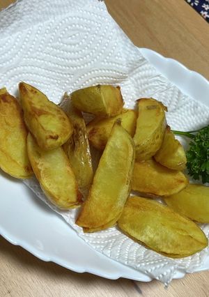 簡単 ✨ホクホク 皮付きフライドポテト-レシピのメイン写真