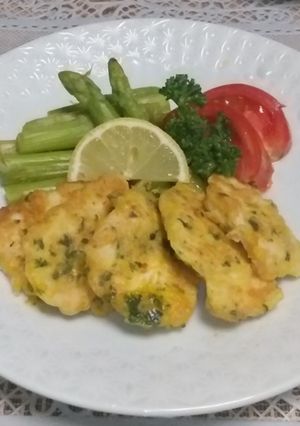 鶏むね肉のピカタ-レシピのメイン写真