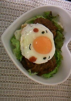 癒し系ロコモコ-レシピのメイン写真