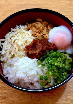 【簡単】濃厚デス旨豚骨まぜそば-レシピのメイン写真