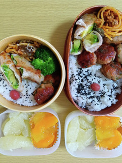 娘と息子のお弁当(7/16 火)-レシピのメイン写真