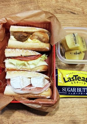 高2男子弁当！カスクートサンド♪47-レシピのメイン写真