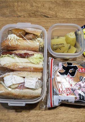 旦那弁当！カスクートサンド♪-レシピのメイン写真