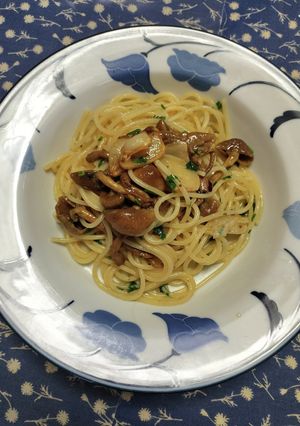 なめこのアーリオオーリオ-レシピのメイン写真