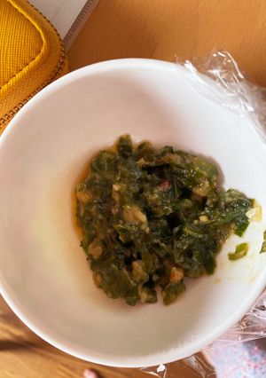ネギの青いところでネギ味噌 ご飯のお供に-レシピのメイン写真