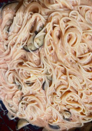 ワンパン トマチーズパスタ-レシピのメイン写真