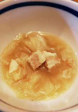 キャベツとベーコンのコンソメスープ-レシピのメイン写真
