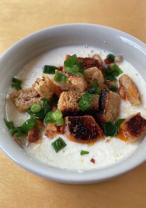 食べる豆乳スープ（シェントウジャン風）-レシピのメイン写真