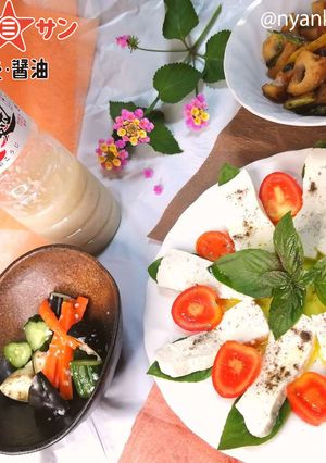 【塩麹】豆腐のヘルシーカプレーゼ-レシピのメイン写真