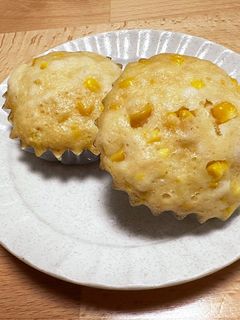 HMで簡単 とうもろこし蒸しパン-レシピのメイン写真