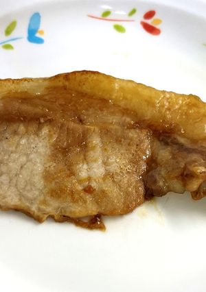 ≪学校給食≫豚肉の黒糖焼き-レシピのメイン写真